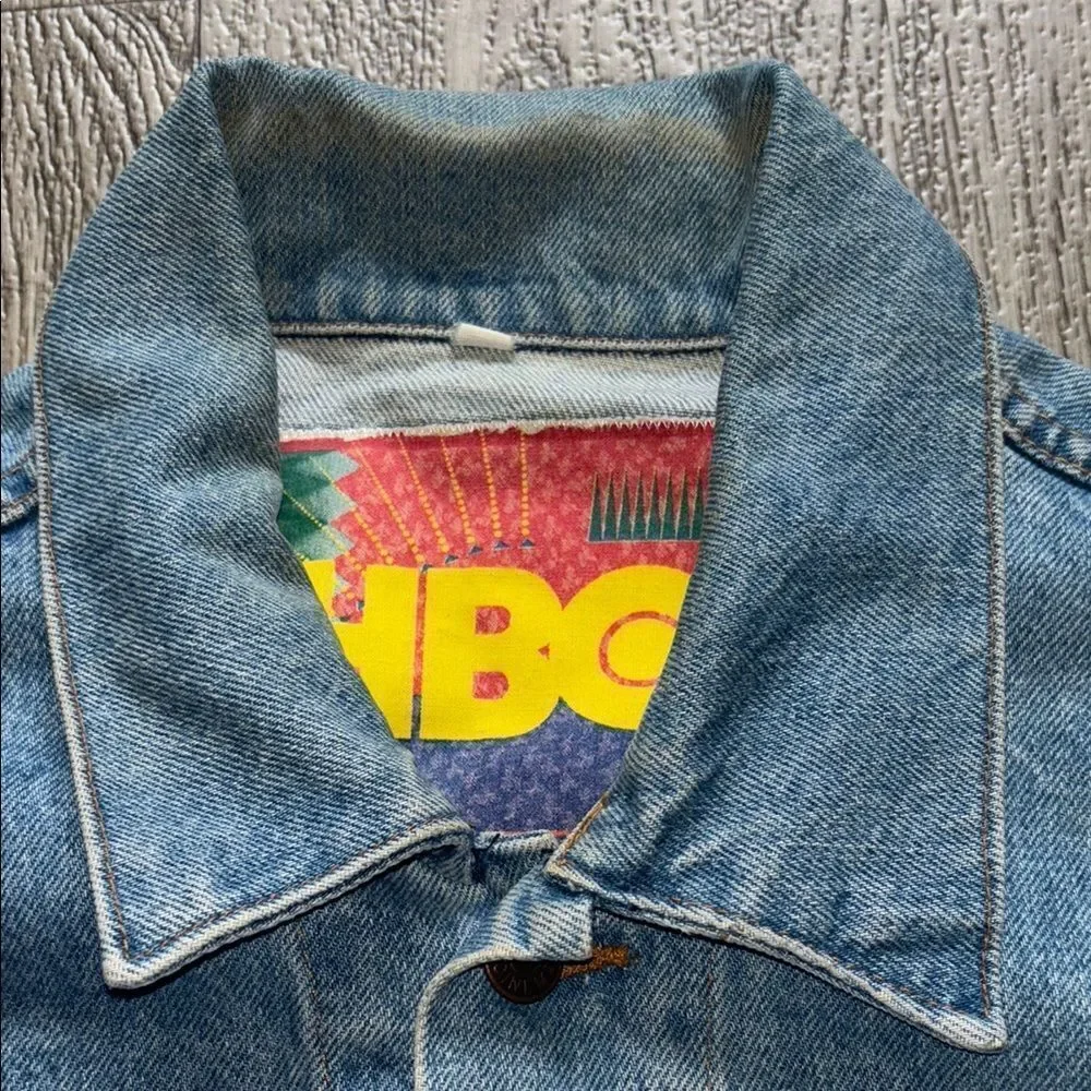 Vintage 1980’s HBO Denim Jean Jacket XL